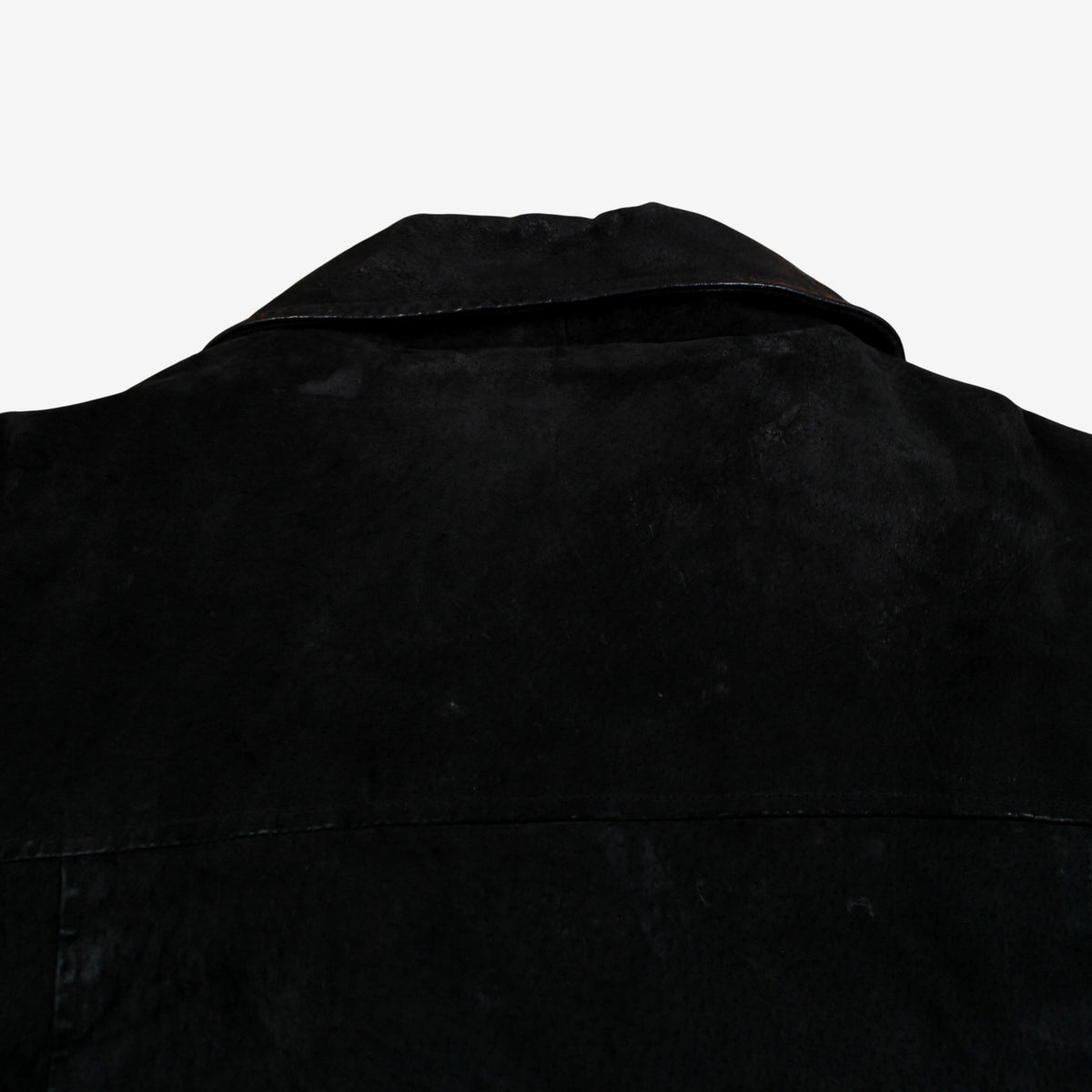 Rover & Lakes Leather Jacket 2XL 52 Mens 00s Black Lined Suede Casual