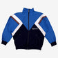 Vintage Terinda Jacket L Mens 90s Blue Kiimu Polyester Track Full Zip Navy