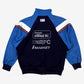 Vintage Terinda Jacket L Mens 90s Blue Kiimu Polyester Track Full Zip Navy
