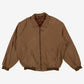 Weatherproof Bomber Jacket L Mens Brown Lined Outdoor Casual Windbreaker