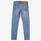 Levis 510 Jeans 28x28 Blue Skinny Faded Light Stonewash Red Tab Denim