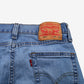 Levis 510 Jeans 28x28 Blue Skinny Faded Light Stonewash Red Tab Denim