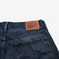 Levis 514 Jeans 36x32 Blue Regular Straight Faded Stonewash Distressed Denim