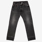 Levis 501 Jeans 33x34 Grey Regular Straight Faded Stonewash Made Denim