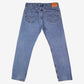 Levis 505 Jeans 38x34 Blue Regular Straight Faded Stonewash Red Tab Denim