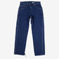 Key Carpenter Jeans 32x32 Blue Dark Stonewash Straight Workwear Zip Fly Denim
