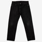 Levis 505 Jeans 36x34 Black Regular Straight Faded Stonewash Red Tab Denim