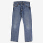 Levis 501 Jeans 30x30 Blue Regular Straight Faded Medium Stonewash Denim