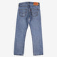 Levis 501 Jeans 30x30 Blue Regular Straight Faded Medium Stonewash Denim