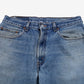 Levis 550 Jeans 34x34 Blue Relaxed Taper Faded Stonewash Red Tab Denim