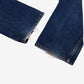 Levis 505 Jeans 38x32 Blue Regular Straight Faded Zip Fly Red Tab Classic Denim