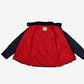 Vintage Bomber Racing Jacket S Mens 70s Blue Nylon Lined Navy Red White