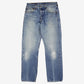 Vintage Levi's 501 Jeans Faded Light Wash Button Fly Mid Rise Red Tab Classic