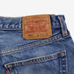 Vintage Levi's 501 Jeans Faded Light Wash Button Fly Mid Rise Red Tab Classic