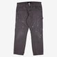 Berkley Jensen Carpenter Trousers Pants 36x32 00s Grey Straight Paint Splatter