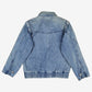 Vintage Denim Bomber Jacket S Mens 80s Blue Plaid Lined Workwear D Pocket