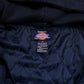 Dickies Overshirt Jacket M Mens Blue Plaid Hooded Heavyweight Utility Durable
