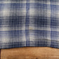 Dickies Overshirt Jacket M Mens Blue Plaid Hooded Heavyweight Utility Durable