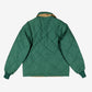 Vintage Sears Workwear Jacket S Mens 80s Green Nylon Quilted Insulated