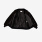 Vintage Bagatelle Bomber Jacket S Womens Black Suede Quilted Studded
