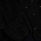 Vintage Bagatelle Bomber Jacket S Womens Black Suede Quilted Studded