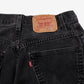 Levis 560 Jeans 31x33 Grey Relaxed Taper Loose Tapered Faded Zip Red Tab Denim