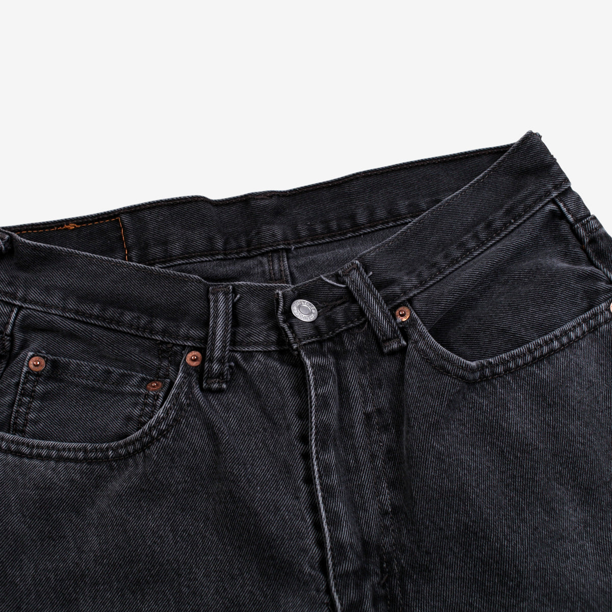 Levis 550 Jeans 30x32 Grey Relaxed Taper Faded Mid Rise Zip Fly Denim
