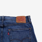 Levis 505 Jeans 34x30 Blue Regular Straight Mid Rise Stonewash Red Tab Denim
