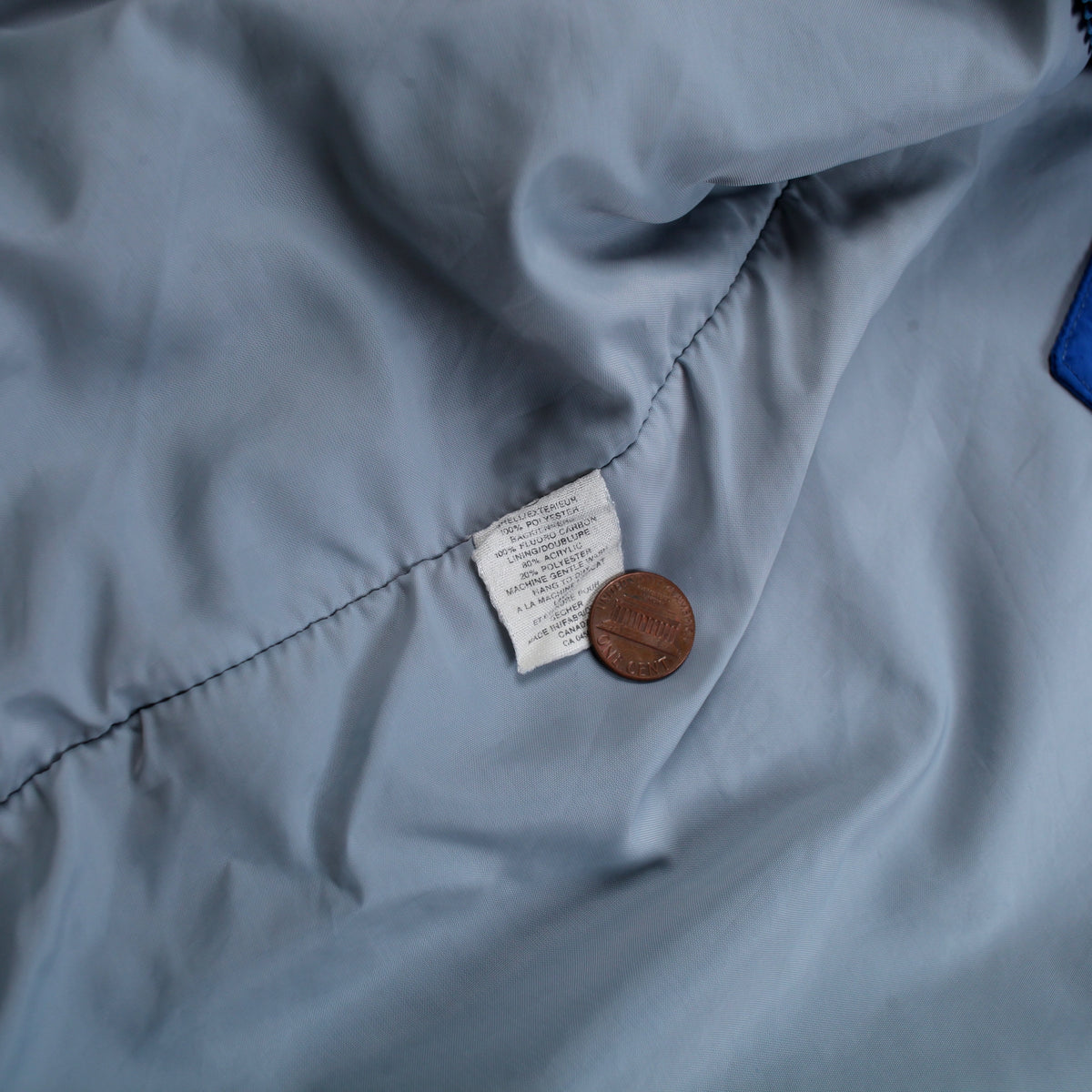 Vintage Far West Mountain Wear Jacket L Mens 80s Blue Gore-tex Hiking Technical