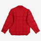 Vintage Rainier Down Puffer Jacket L Mens 80s Red Nylon Insulated Warm