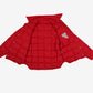 Vintage Rainier Down Puffer Jacket L Mens 80s Red Nylon Insulated Warm