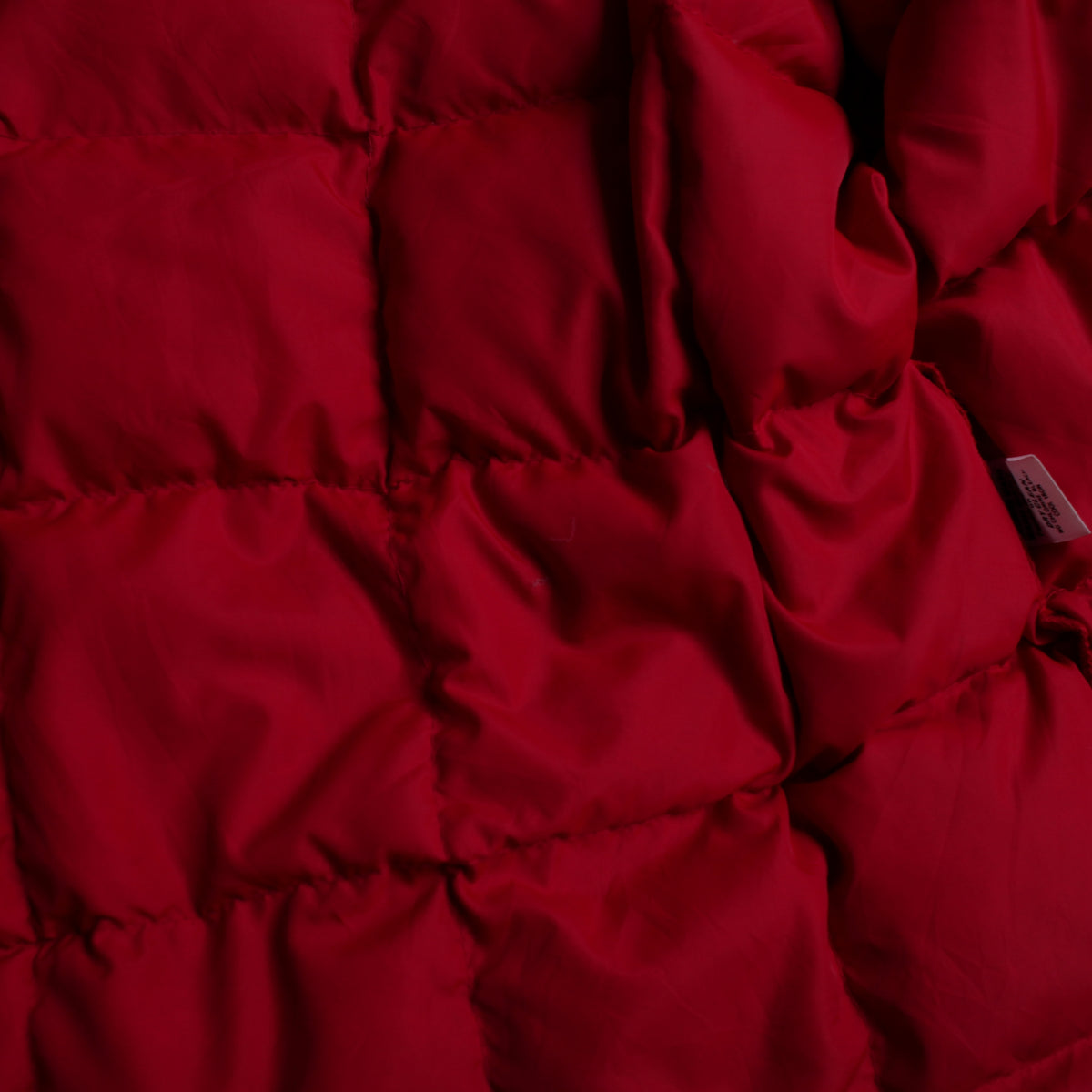 Vintage Rainier Down Puffer Jacket L Mens 80s Red Nylon Insulated Warm