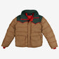 Vintage Uphill Down Products Puffer Jacket M Mens 70s Brown Superior Nylon Tan