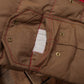 Vintage Uphill Down Products Puffer Jacket M Mens 70s Brown Superior Nylon Tan