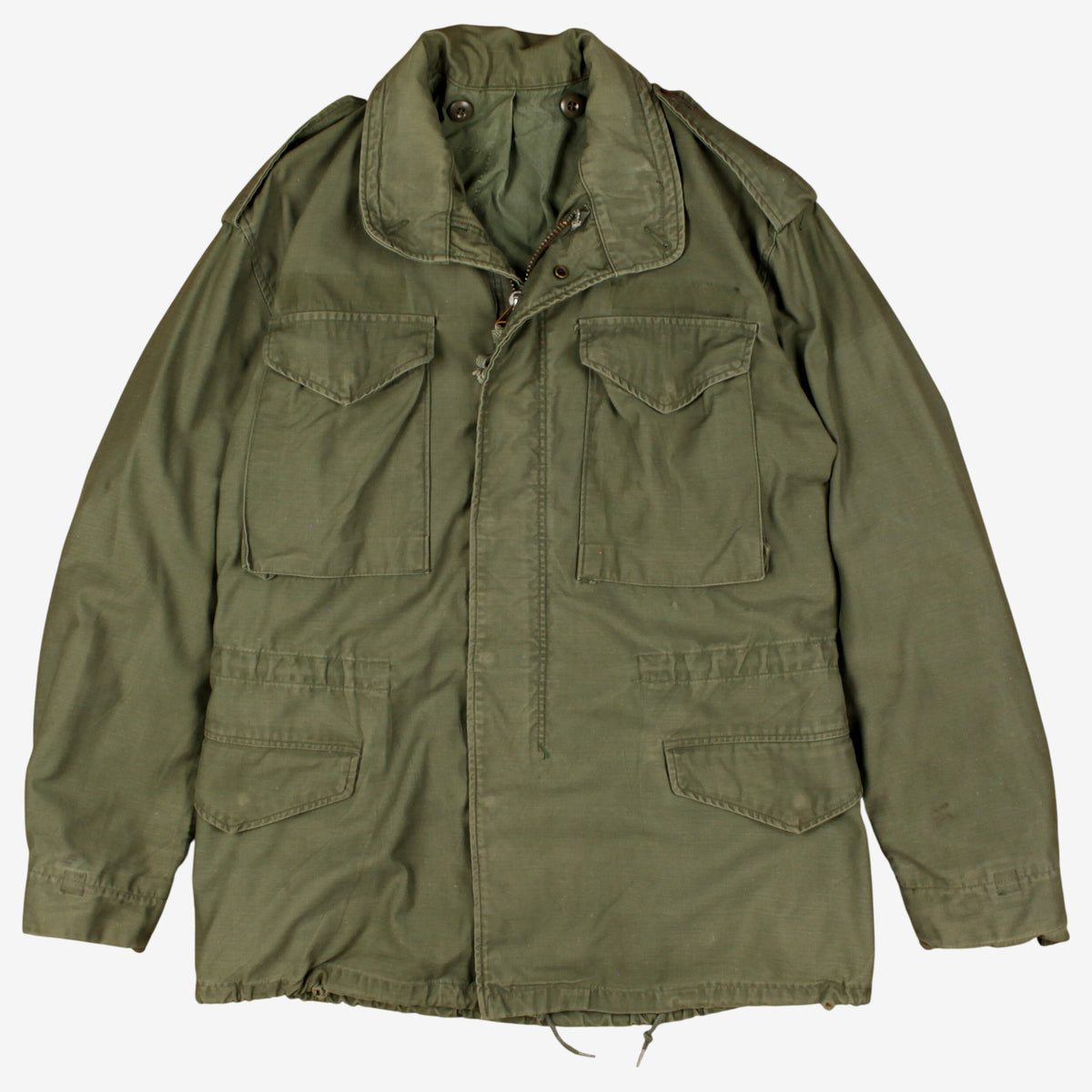 Vintage M-65 Jacket M Mens Green Military Field OG Lined Cold Weather US Army