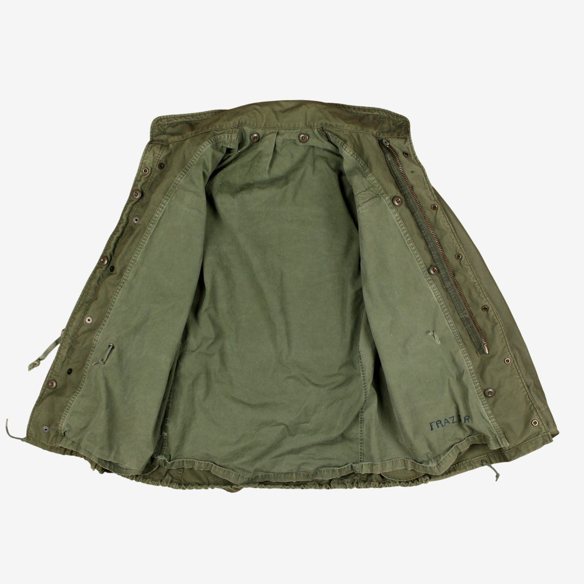 Vintage M-65 Jacket M Mens Green Military Field OG Lined Cold Weather US Army