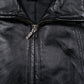 Sonoma Jean Company Leather Jacket XL Womens 00s Black Lined Casual Everyday