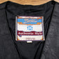 Vintage Mirkha Vest L Mens 90s Black Lined Biker Moto Gilet
