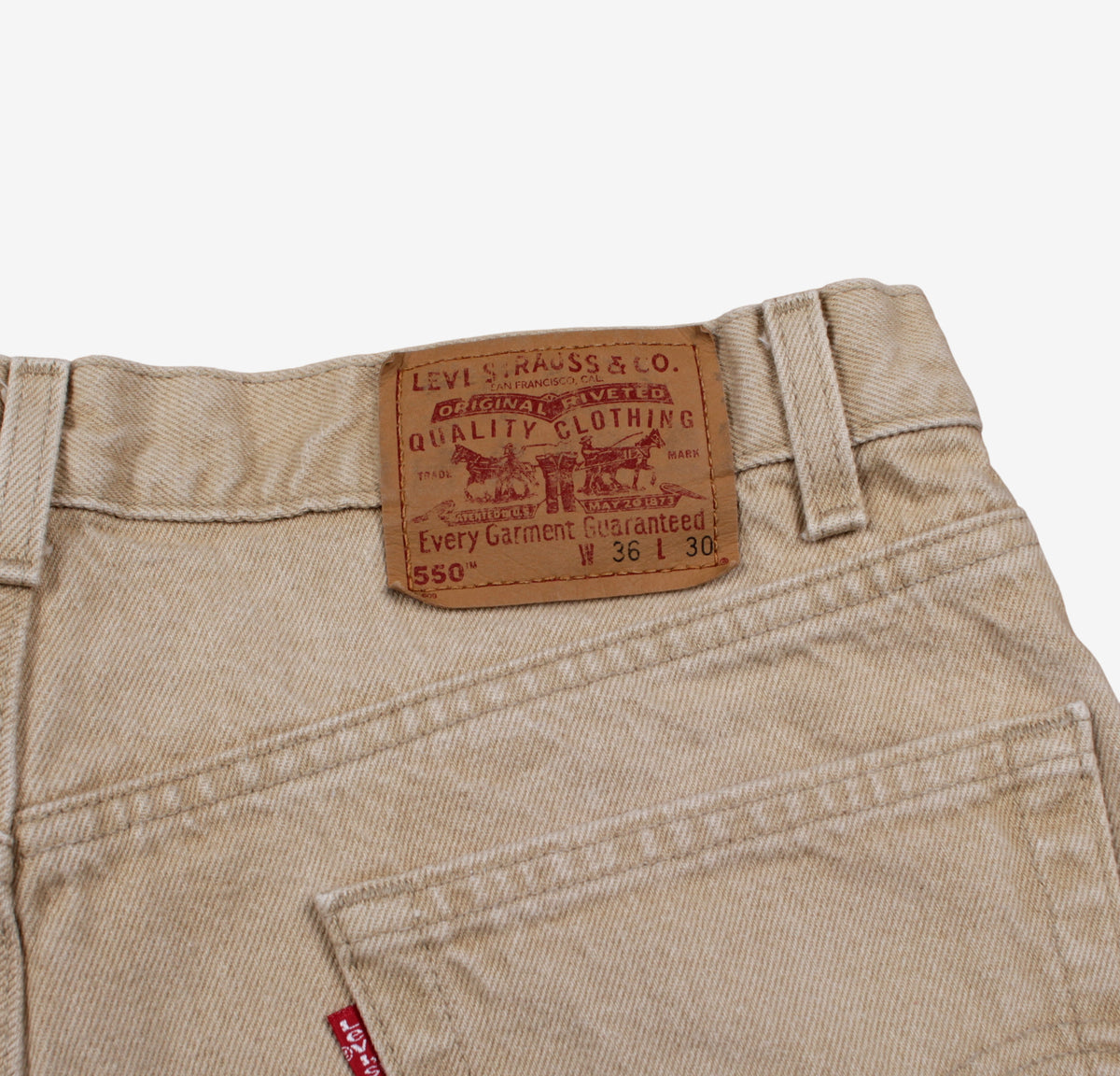Vintage Levis 550 Jeans Relaxed Taper 36x30 90s