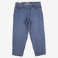 Levis 560 Jeans 40x32 Blue Relaxed Taper Faded Medium Stonewash Zip Denim