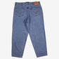 Levis 560 Jeans 40x32 Blue Relaxed Taper Faded Medium Stonewash Zip Denim