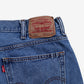 Levis 560 Jeans 40x32 Blue Relaxed Taper Faded Medium Stonewash Zip Denim
