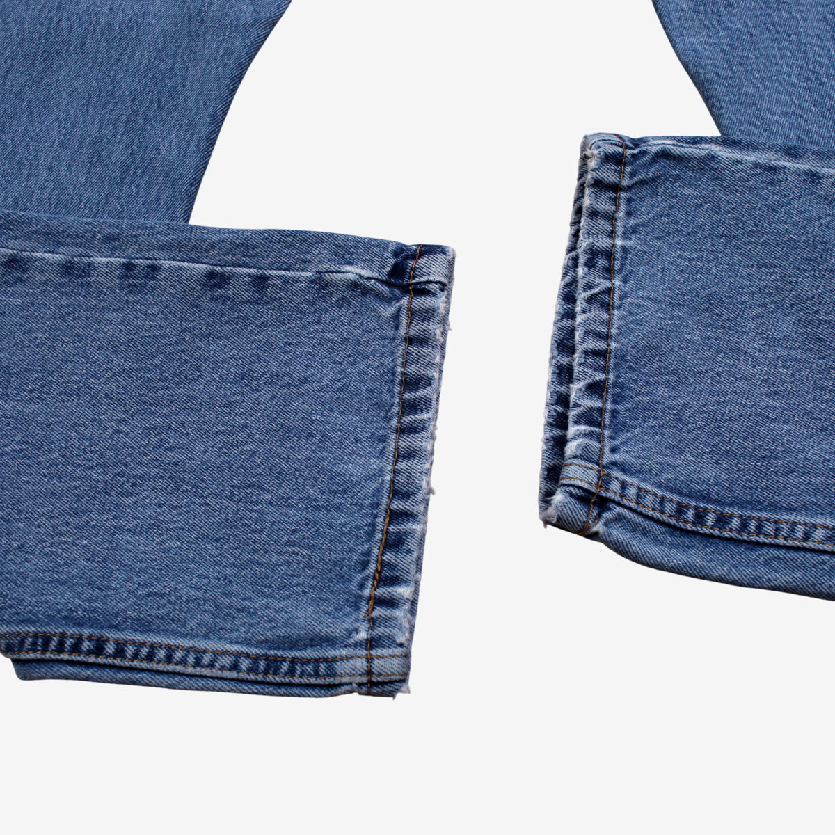 Levis 505 Jeans 32x30 Blue Regular Straight Faded Medium Stonewash Denim