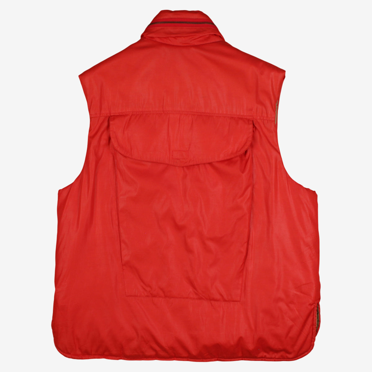 Vintage Jeffrey Howard Nylon Vest XL Mens 90s Red Outdoor Utility Gilet