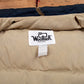 Vintage Woolrich Down Vest XL Mens 80s Blue Navy Snap Front Insulated Gilet