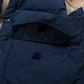Vintage Woolrich Down Vest XL Mens 80s Blue Navy Snap Front Insulated Gilet