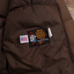 Vintage Kenny Rogers Western Collection Puffer Jacket L Mens 90s Brown USA Down