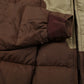 Vintage Kenny Rogers Western Collection Puffer Jacket L Mens 90s Brown USA Down