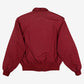 Vintage Members Only Bomber Jacket L 42 Mens 90s Red Lined Windbreaker