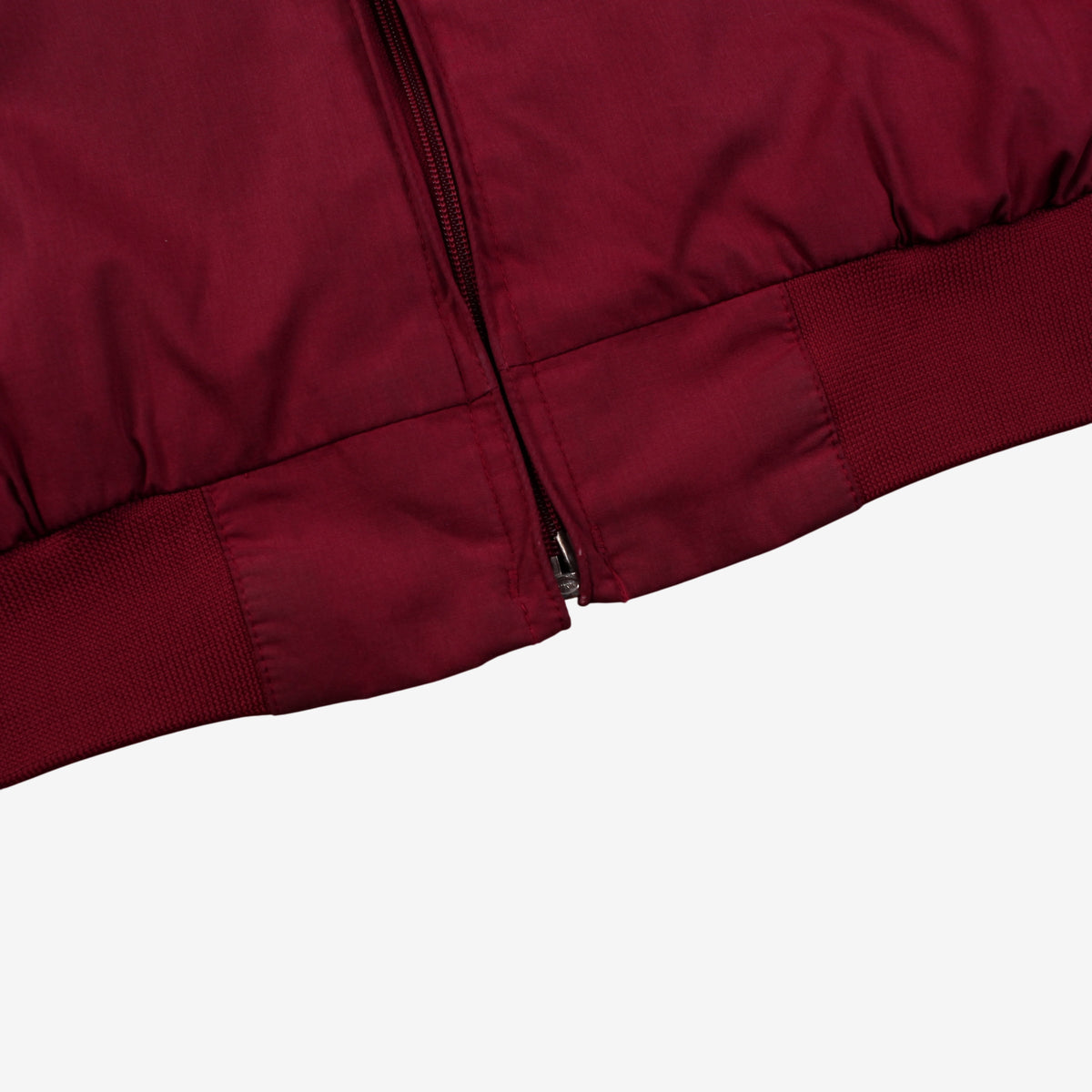 Vintage Members Only Bomber Jacket L 42 Mens 90s Red Lined Windbreaker